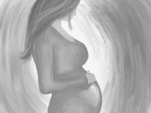 tableau femme enceinte